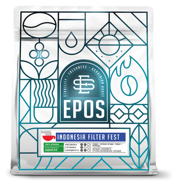 Кава INDONESIA FILTER FEST свіжеобсмажена IG1 фото
